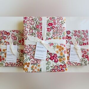 Pottery Barn Bloom Boutique Percale King/Cal Duvet Cover & Shams NWT Retail $399